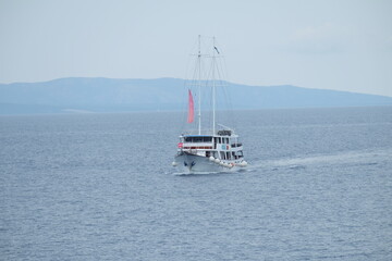 Boat in the sea