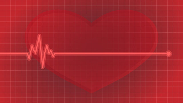 Heartbeat diagram, death, decease.