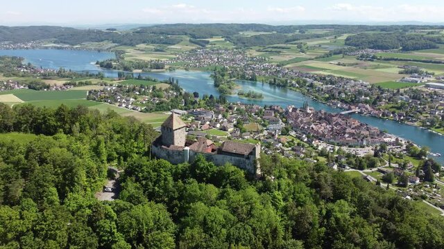 Die Burg Hohenklingen, oberhalb von Stein am Rhein - Teil 5 von 6