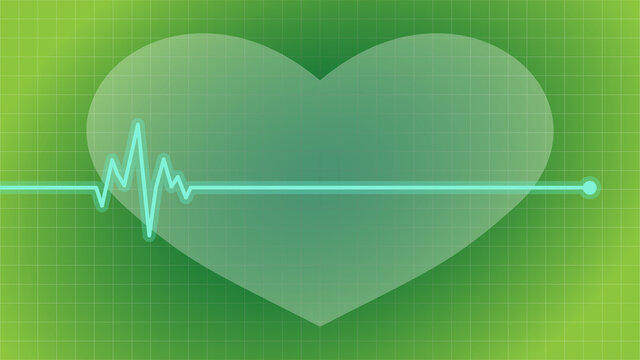 Heartbeat diagram, death, decease.