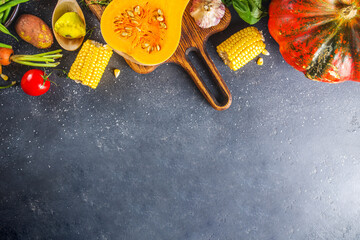 Autumn cooking background