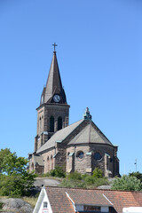 Fototapeta na wymiar Kirche in Fjällbacka, Schweden