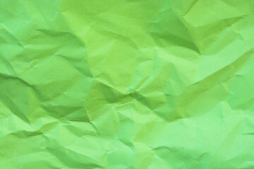 green paper texture background, crumpled pattern