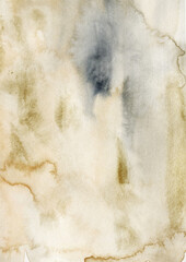 Watercolor khaki texture background