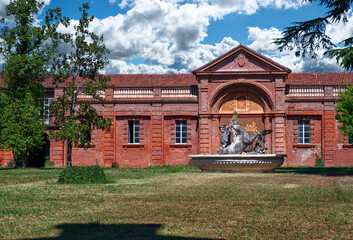 Venaria Reale,Piedmont,Italy. The summer royal residence of the Savoy family: the castle of the...