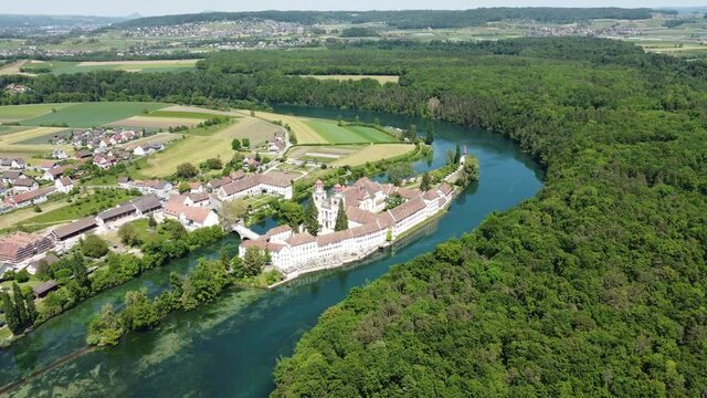 Die Klosterinsel Rheinau im Kanton Zürich - Teil 1 von 5