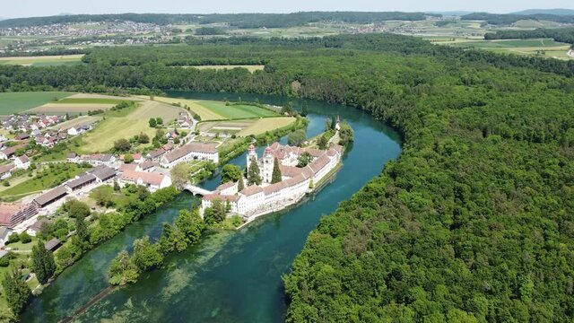 Die Klosterinsel Rheinau im Kanton Zürich - Teil 2 von 5