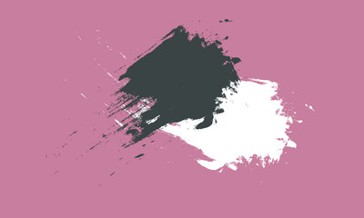 Dark background with abstract watercolor design.Vector illustration. minimalist black and white. 