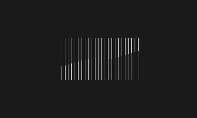 Universal Modern Halftone Geometric Shape. Vector Classical Design Element. Template for Business Poster Logo Clothes. Transition effect