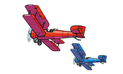 retro aircraft of the First World War © studiostoks