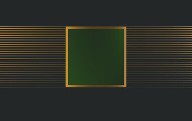 Modern abstract black and gold vector background Creative geometry. vector illustration