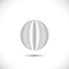 Concentric circle elements. Element for graphic web design, Template for print, textile, wrapping, decoration - vector illustration