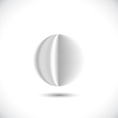 Concentric circle elements. Element for graphic web design, Template for print, textile, wrapping, decoration - vector illustration