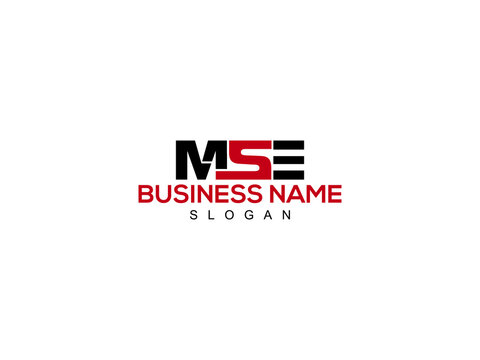 Letter MSE Logo Icon Vector Image Design For Company or Business
