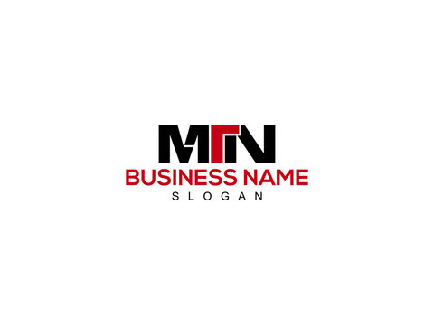 Letter MTN Logo Icon Vector Image Design For Company or Business