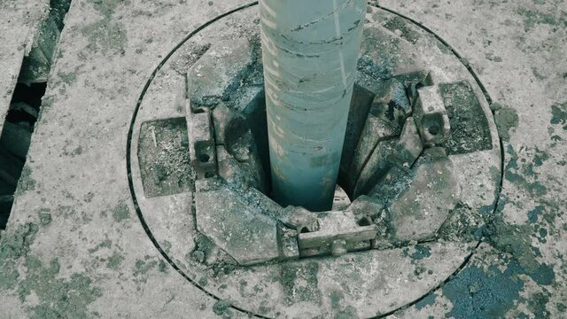 Working on a Drilling Rig. Oil and Gas Industry. Rig Technicians