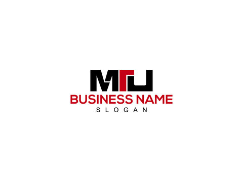 Letter MTU Logo Icon Vector Image Design For Company or Business