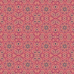 seamless carpet pattern on a beige background