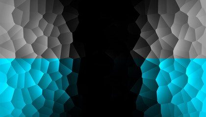 Abstract turquoise background. Sea depths. A crevice. Vector illustration. It can be used in the design of the cover, screen saver, book design, poster, flyer, CD cover, website background or advertis