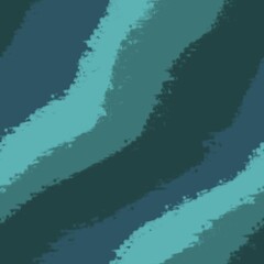Fototapeta na wymiar seamless pattern of turquoise waves