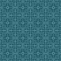 Fototapeta premium seamless pattern of light lace with diamonds on a green background