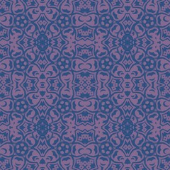 blue seamless pattern on a pink background
