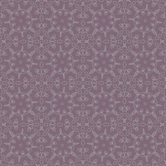 light seamless pattern floral lace on a lilac background