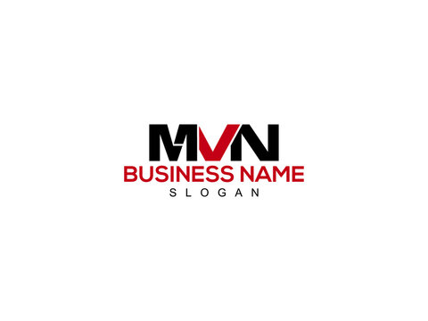 Letter MVN Logo Icon Vector Image Design For Company or Business