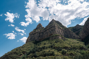 Mountain Hengshan in Shanxi Province, China