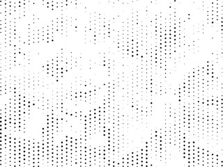 Geometric pattern with small and large rhombuses. Design element for web banners, posters, cards, wallpapers, backdrops. Black and white color Vector illustration