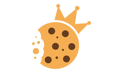 cake icon with crown