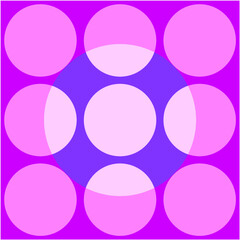 abstract background with circles