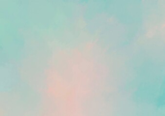 水彩の水色テクスチャ背景
