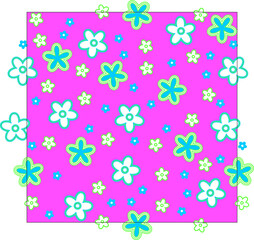 background with flowers