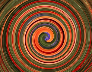 Kolorowa wirująca abstrakcja