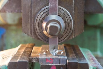 Lathe Turning the metal industry