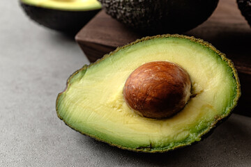 Tasty and soft fruit avocado