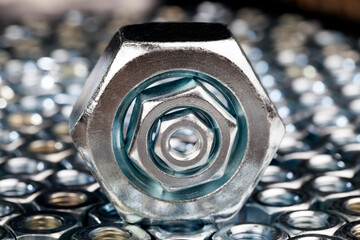steel nuts for use in installation