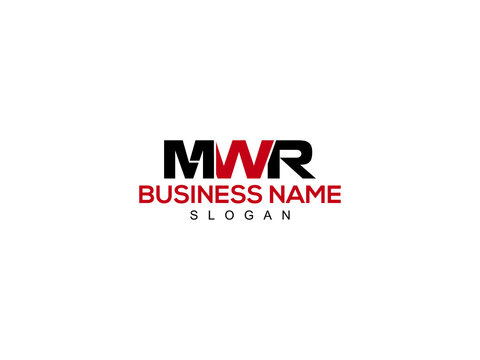 Letter MWR Logo Icon Vector Image Design For Company or Business
