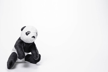soft toys isolated on white background.