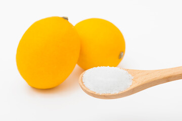 Supplement citric acid and Meyer lemon. クエン酸とレモン