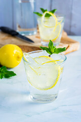 Refreshing and delicious mint lemonade perfect for summer