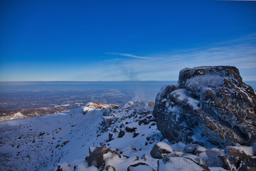 Mt.Nasu trekking in mid winter  厳冬期の那須岳登山 