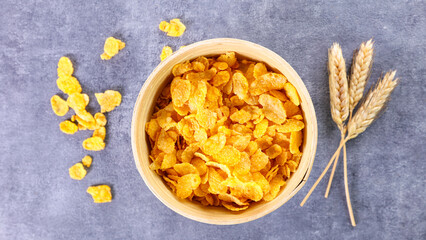 bowl of cornflakes