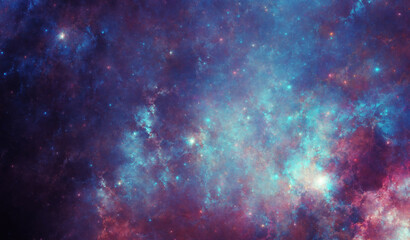 Fototapeta na wymiar River of spirits - Fictional Nebula - 13020 x 7617 px