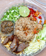 Khao Kluk Kapi  (Shrimp Paste Fried Rice)
