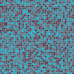 Fototapeta premium Abstract Geometric Pattern generative computational art illustration