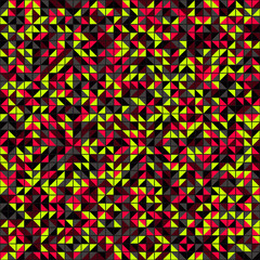 Abstract Geometric Pattern generative computational art illustration