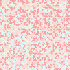 Abstract Geometric Pattern generative computational art illustration