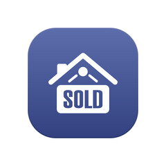 Home Sold Sign - Sticker